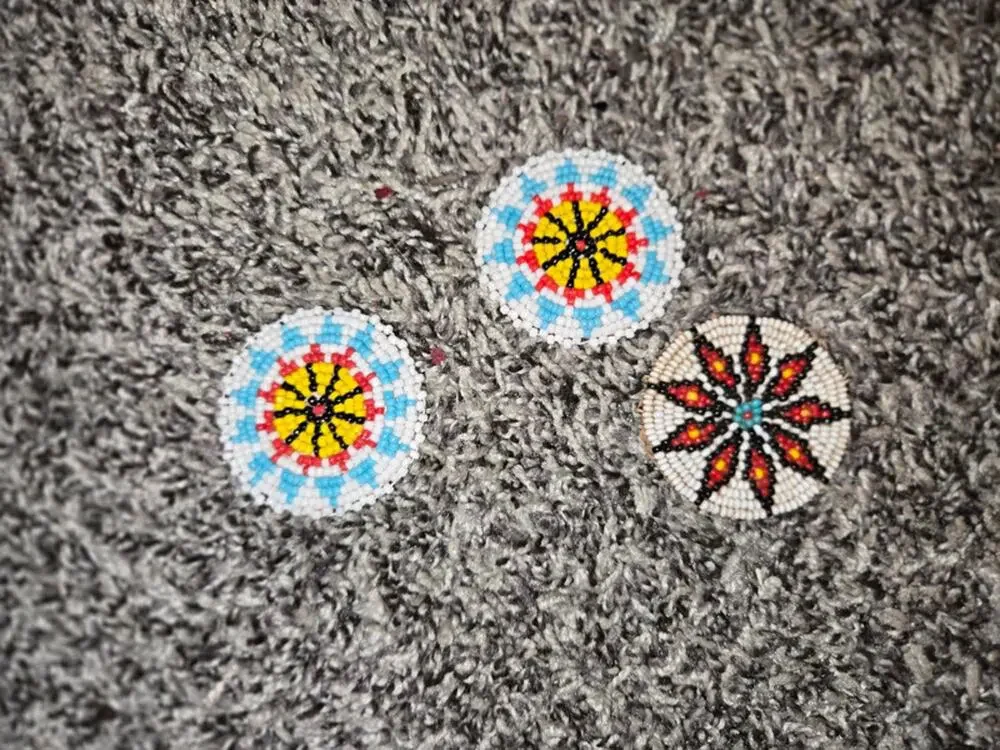 vintage Native American made patches